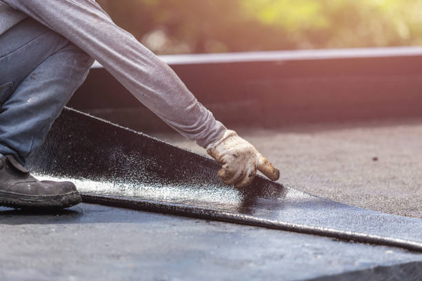 Professional Waterproofing technician working in Washington, WA